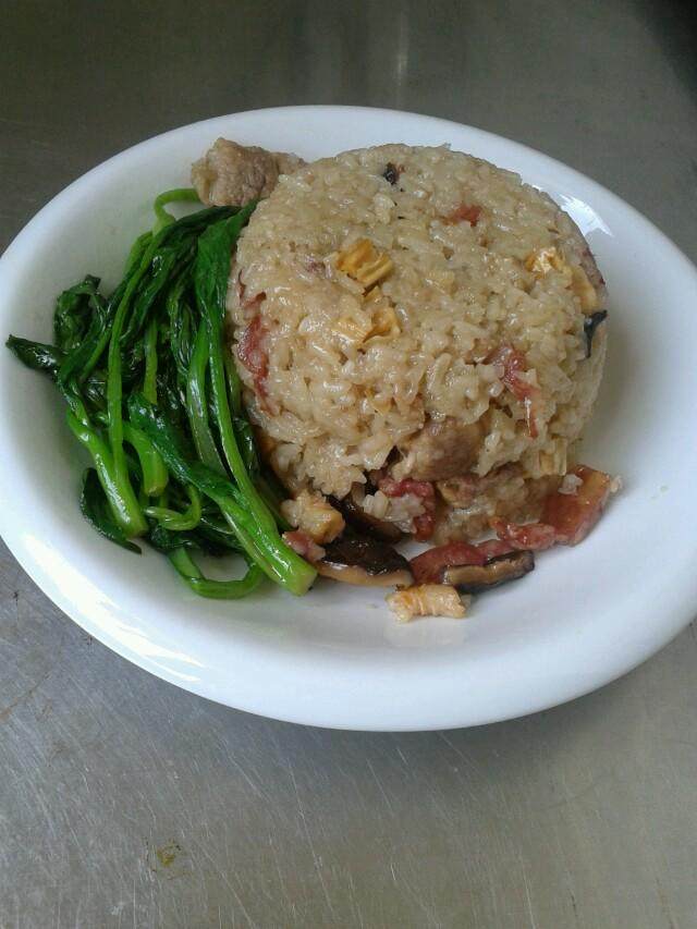 家常糯米饭步骤12