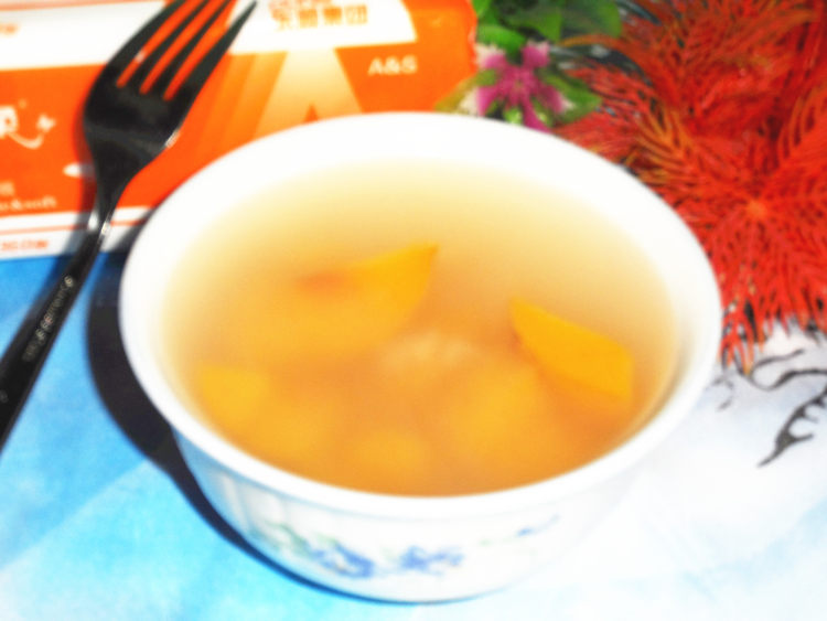 黄桃糯米粥步骤9