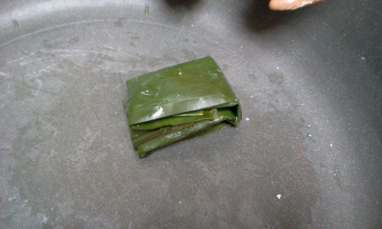 蕉叶糍粑步骤14