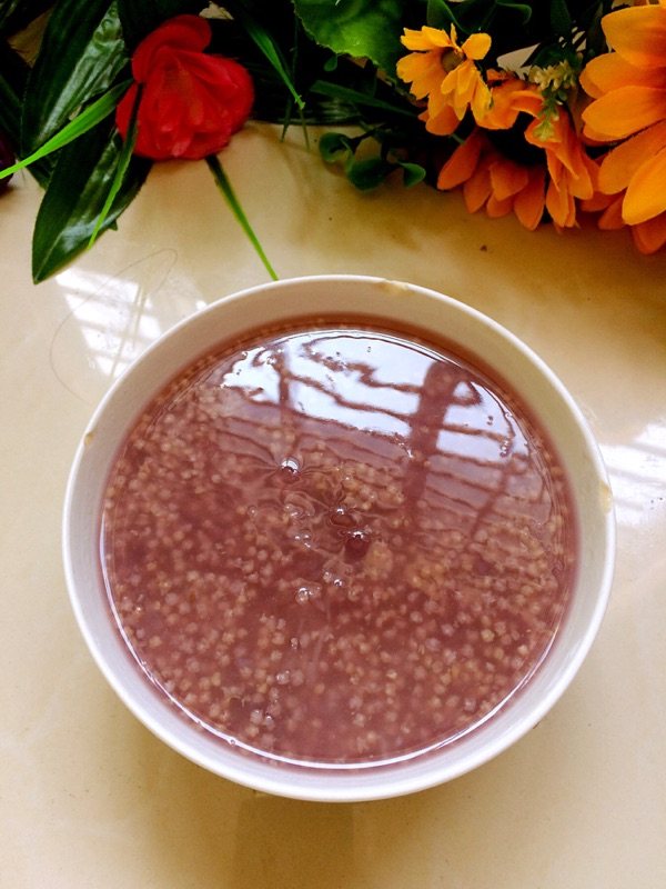 小米紫薯粥步骤9