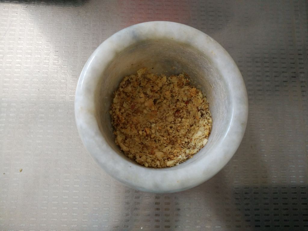 核桃小米粥步骤4