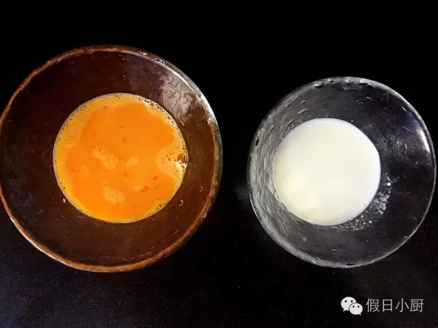 大米小米粥+美式炒蛋+步骤3