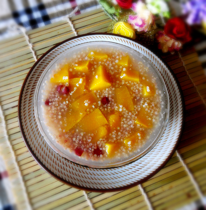 南瓜红豆小米粥#多效步骤5