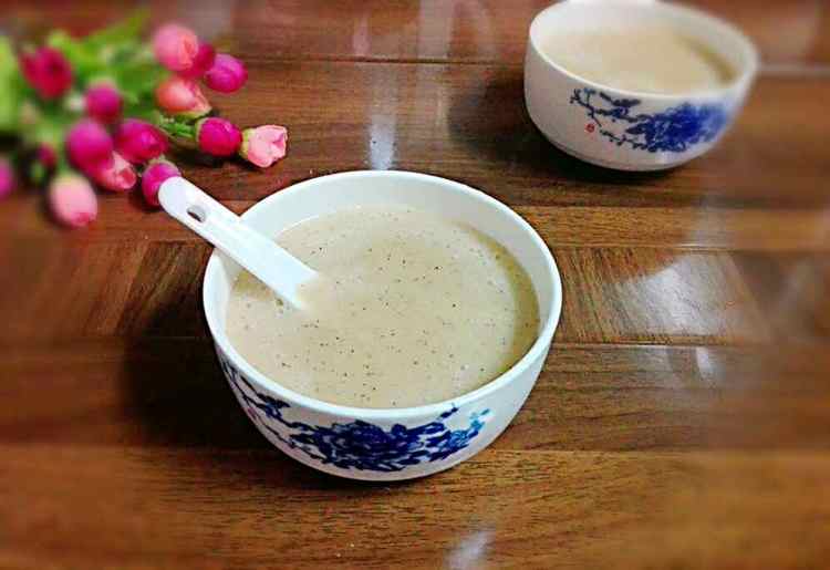 红枣小米糊#多效护理步骤8