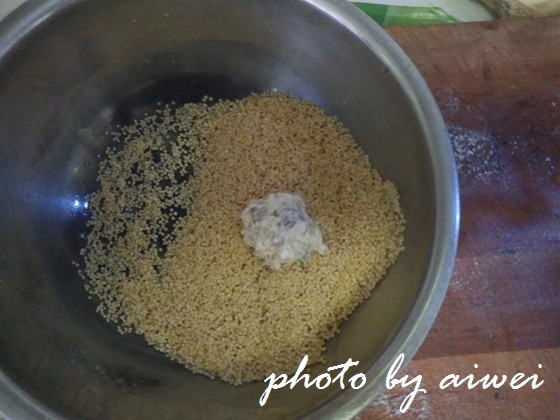小米豆腐虾仁丸步骤7