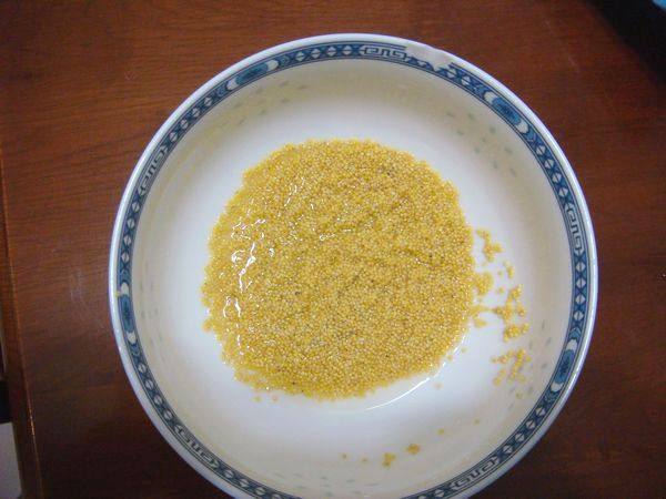双豆小米豆浆步骤2