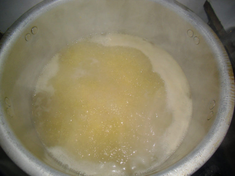 香菇燕麦小米粥步骤3