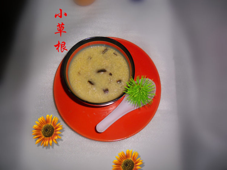 香菇燕麦小米粥步骤8