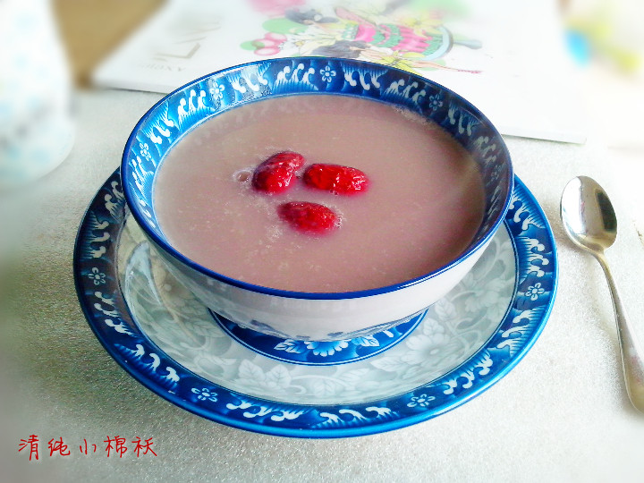 红豆小米浆步骤6
