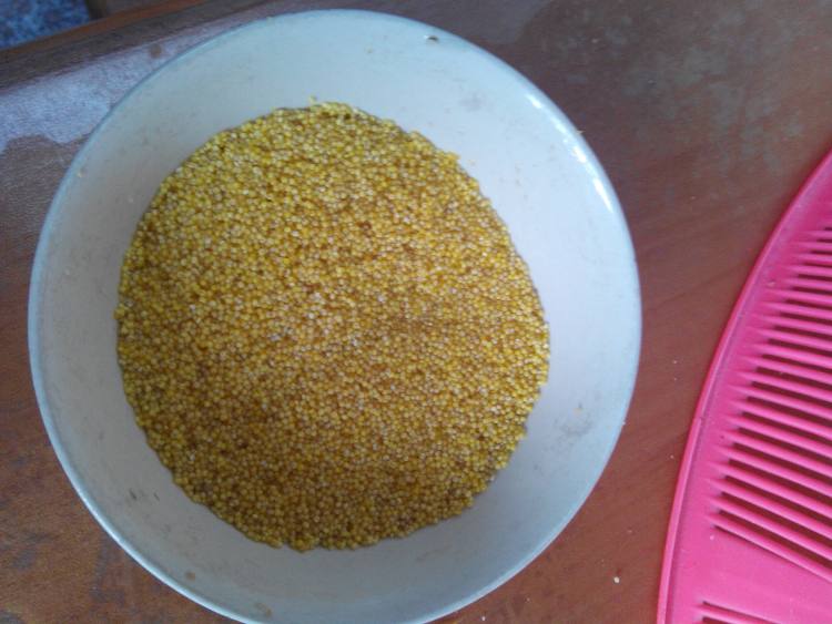 小米江豆粥步骤4