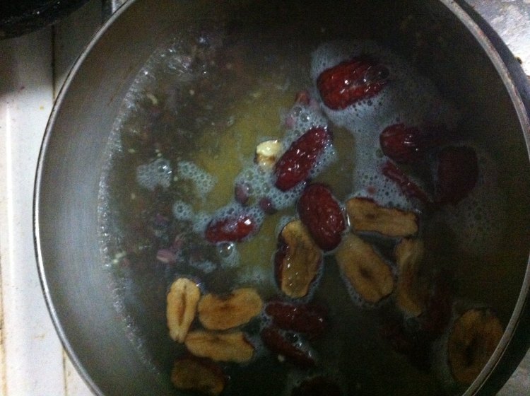红豆红枣小米糊步骤4