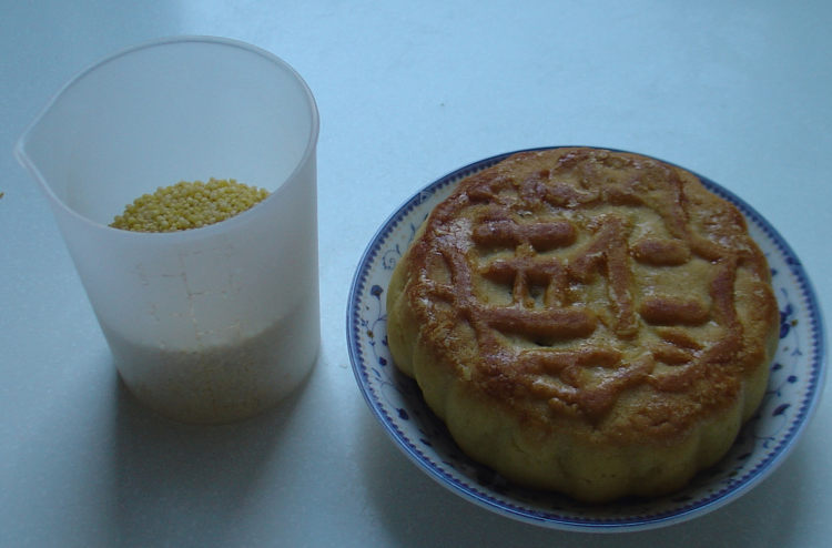 月饼小米糊步骤1