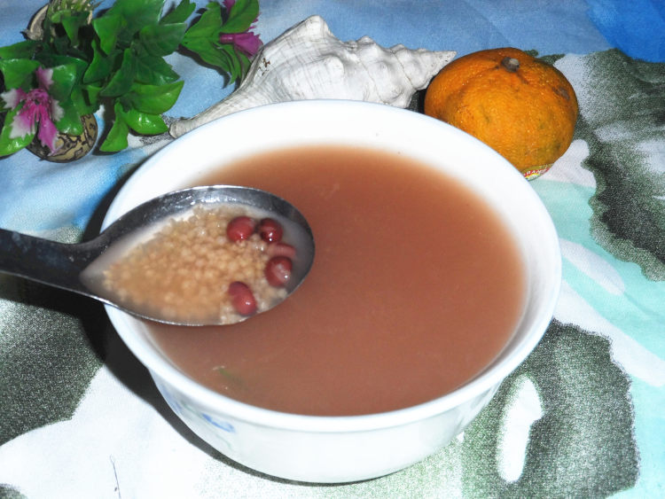 红豆小米粥步骤5