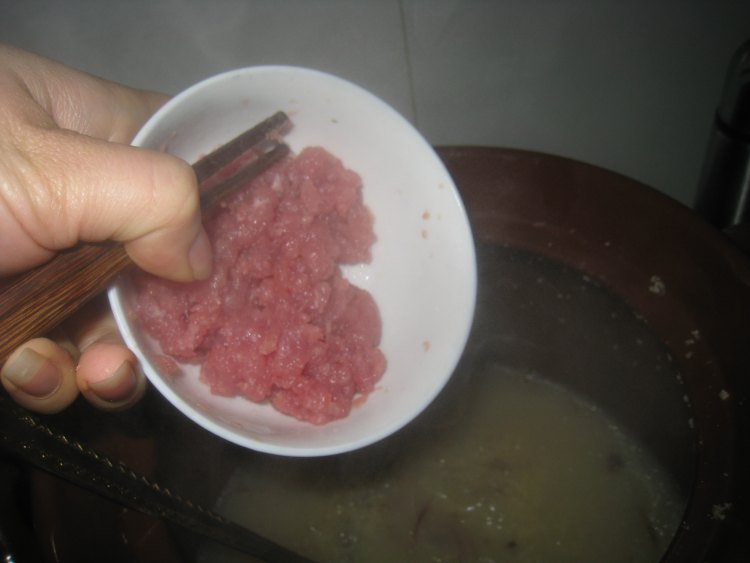 陈皮香菇肉末粥步骤10