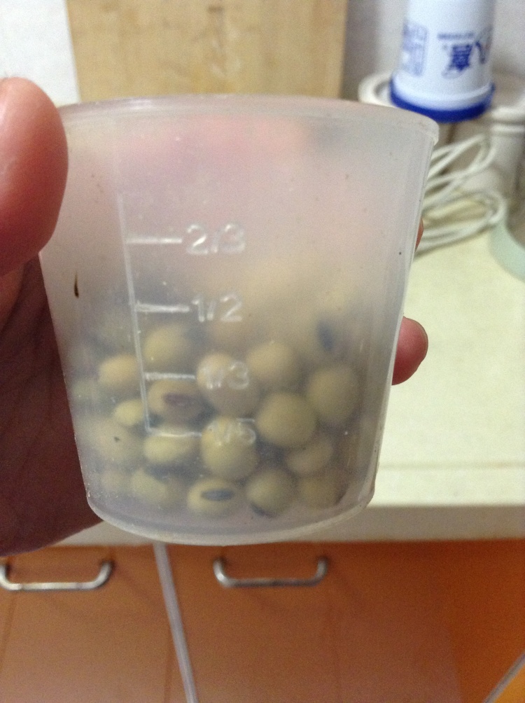 双豆小米糊步骤1