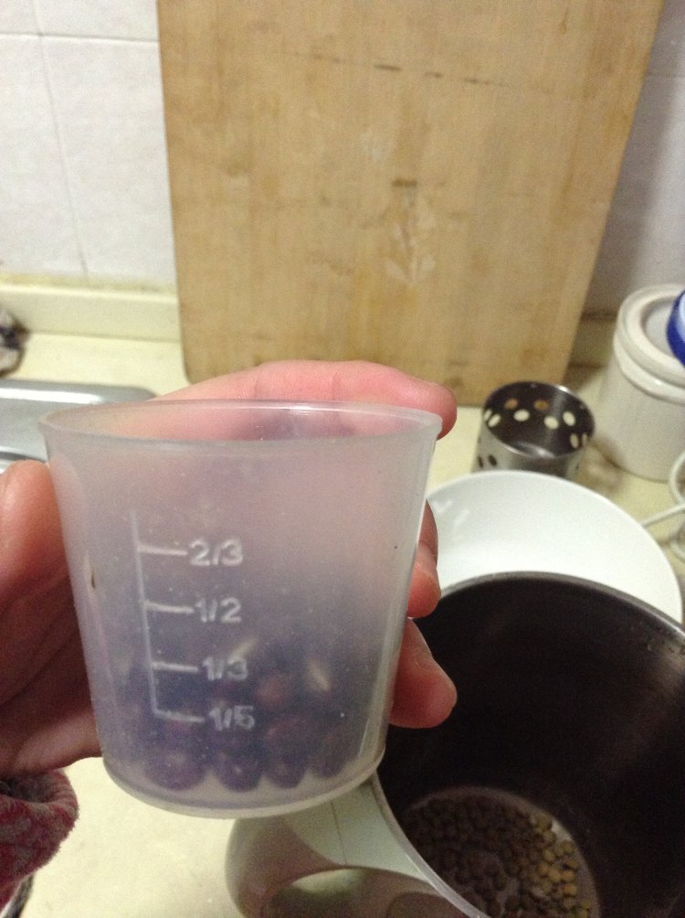 双豆小米糊步骤2