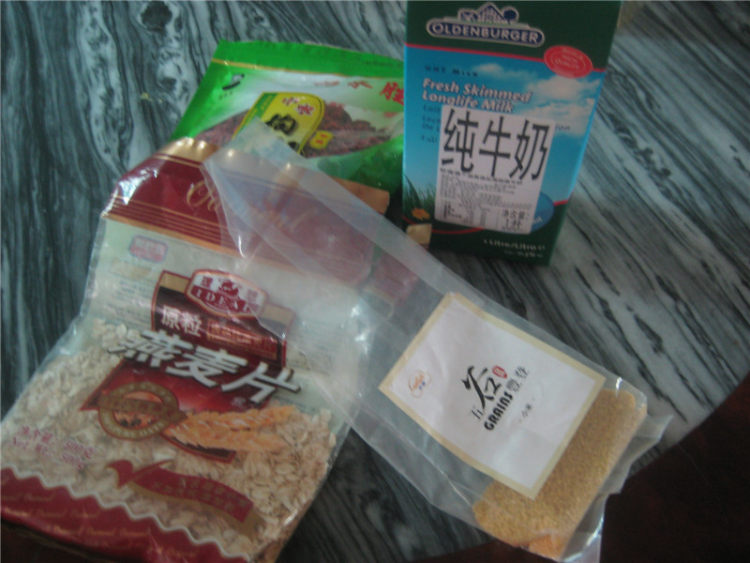 枸杞燕麦糊步骤1
