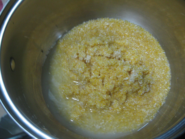 小米玉米碴子粥步骤3