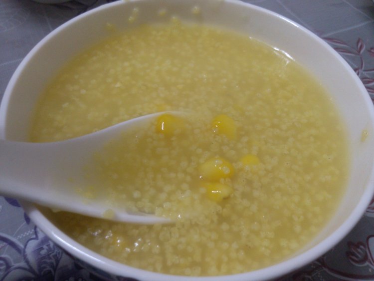 小米玉米粥步骤6