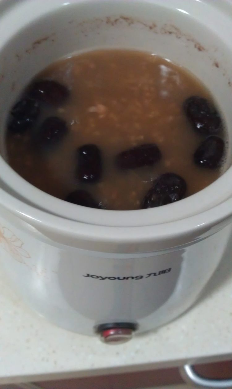 小米荞麦红枣粥步骤7