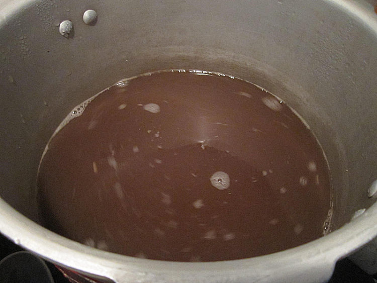 红豆小米荞麦粥步骤7