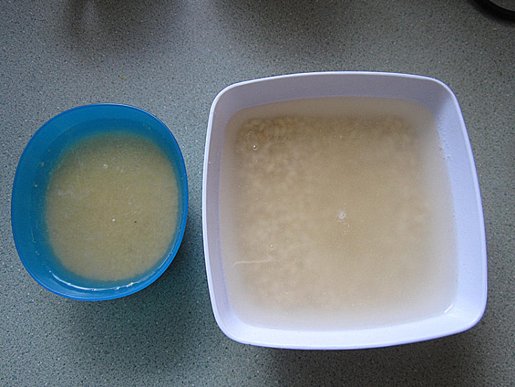小麦小米番薯粥步骤2