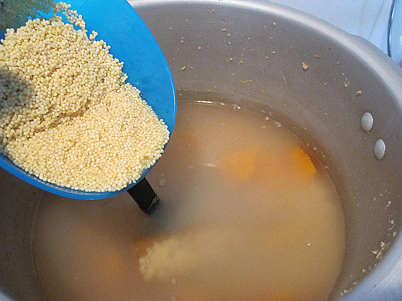 小麦小米番薯粥步骤8