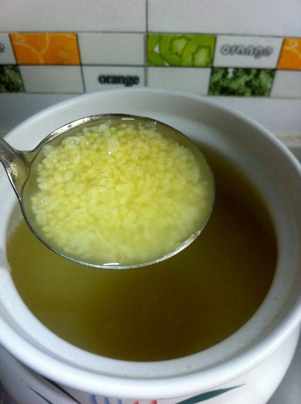 小米绿豆棒冰糖水步骤5