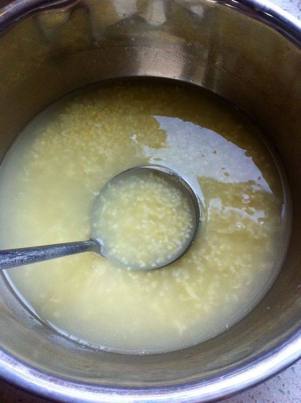 小米绿豆棒冰糖水步骤9