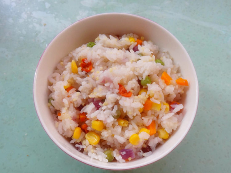 七彩米饭步骤7