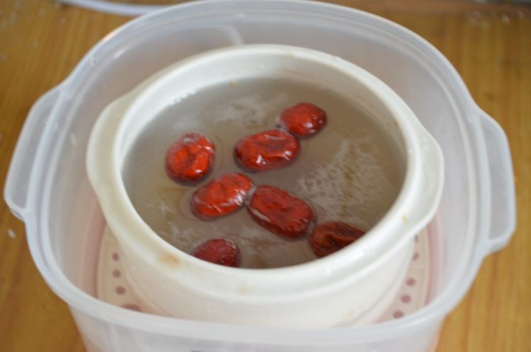 小米红豆红枣粥步骤6