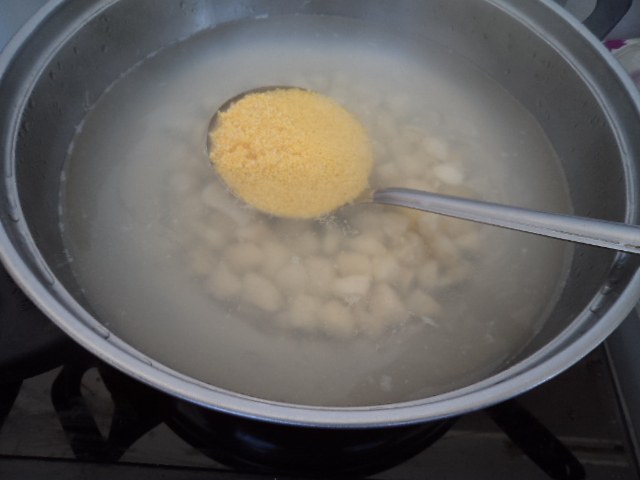 南荠小米粥步骤6