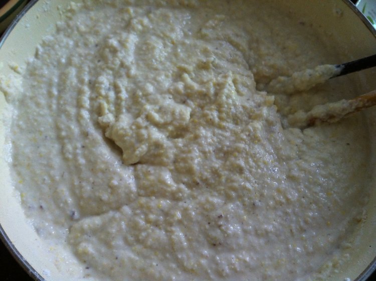 小米黄豆豆渣饼步骤4