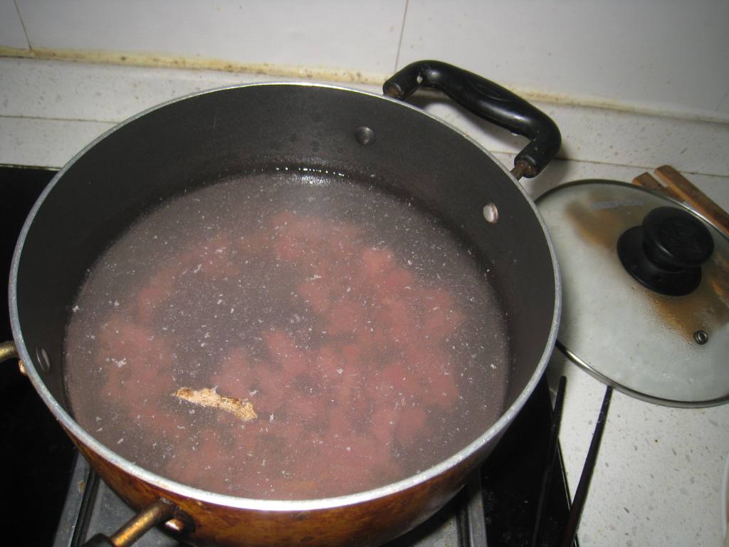 玉米牛肉粥步骤2