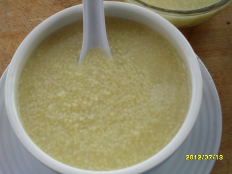金黄小米粥步骤8