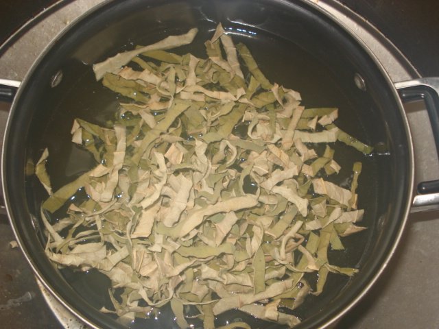 绿豆荷叶小米粥步骤3