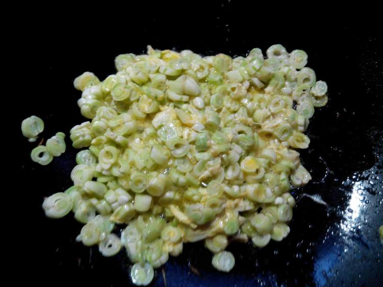 豆角打卤面步骤4