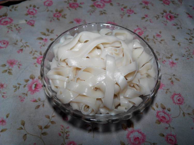 豆角打卤面步骤7