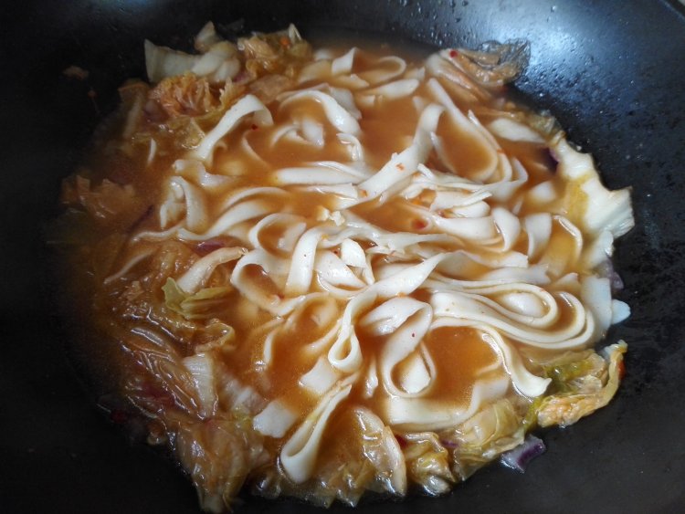 泡菜面步骤6