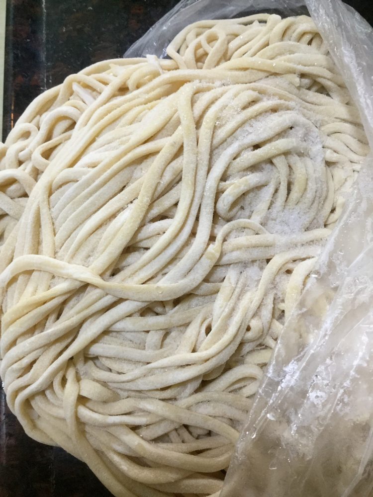 通菜苗炒面步骤1