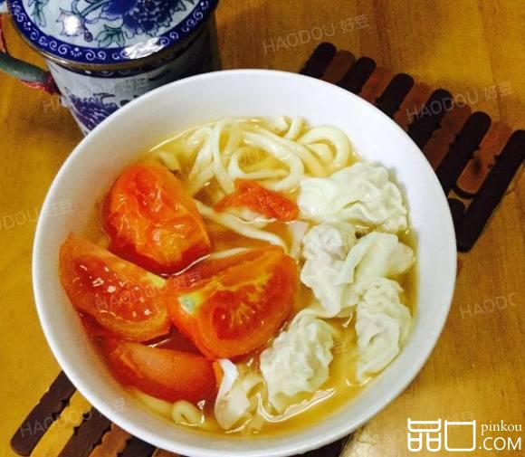 番茄云吞面