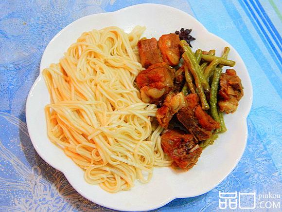 排骨豆角面