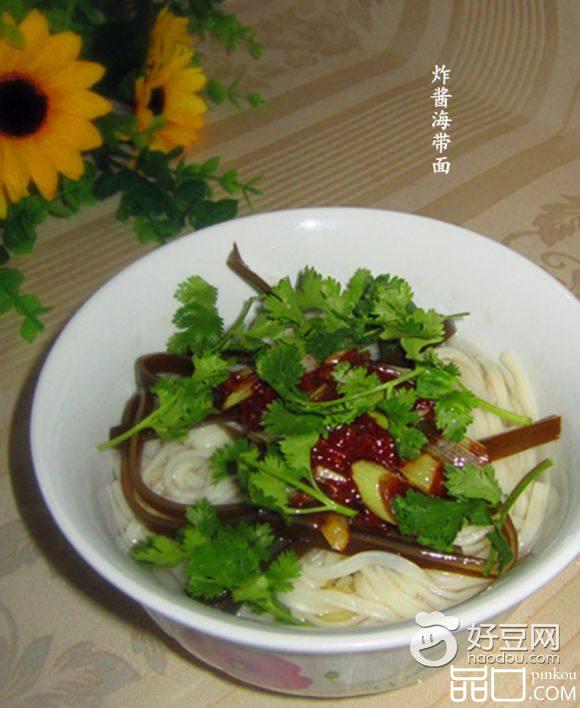 炸酱海带面