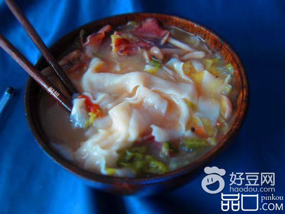 海鲜蟹蘑面