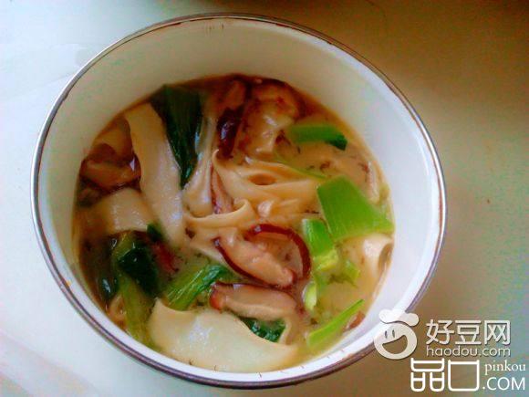 青菜香菇面