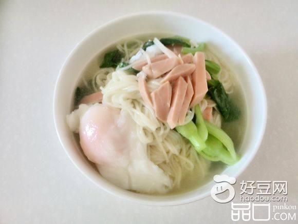 火腿鸡蛋面