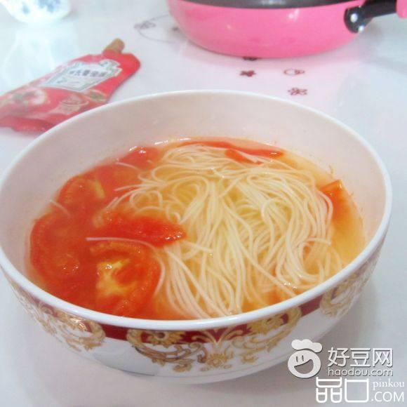 健康无油番茄面