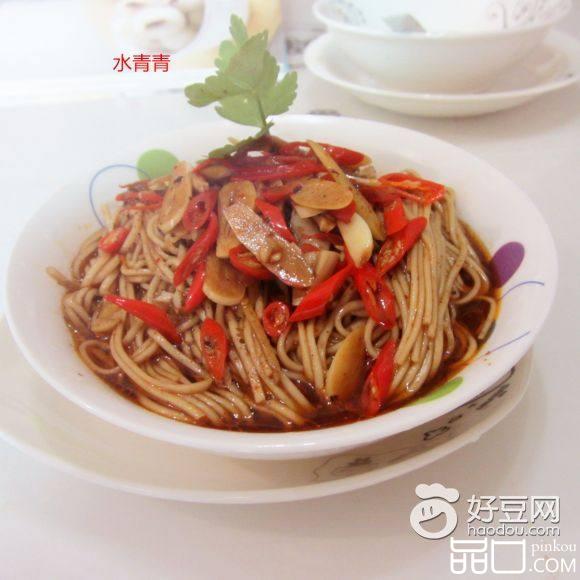 尖椒蒜香面