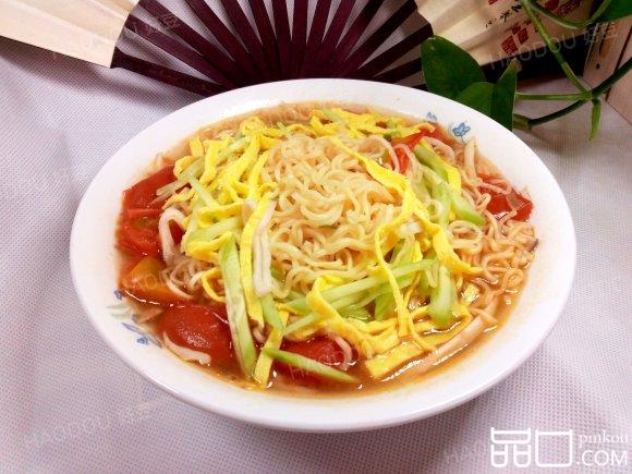 蛋丝泡面