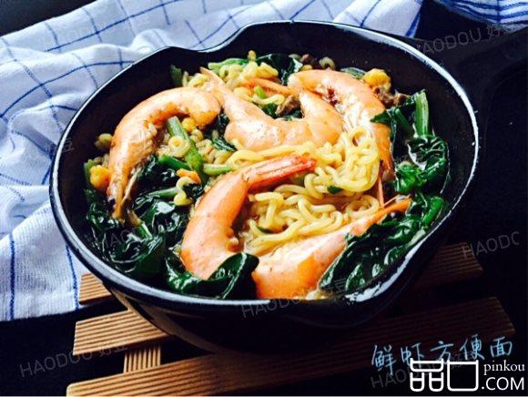 鲜虾方便面